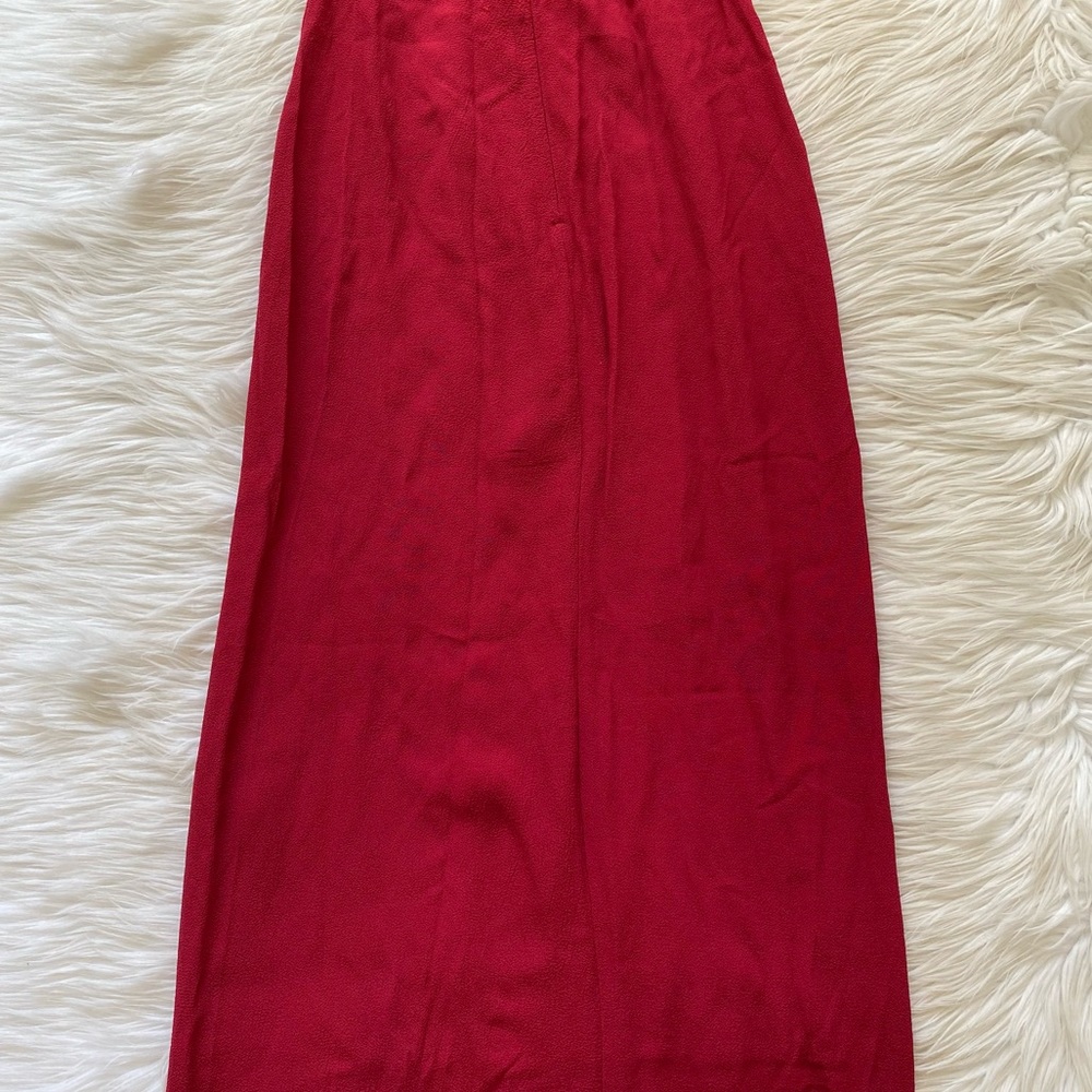 Reformation Burgundy Maxi Dress - Picture 7 of 12